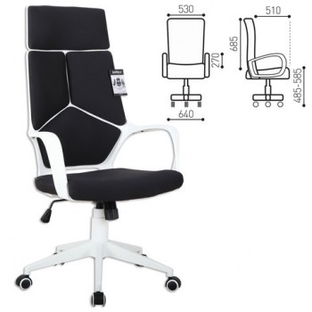 Кресло офисное BRABIX Prime EX-515 (черная ткань) в Чернаково - chernakovo.mebel54.com | фото